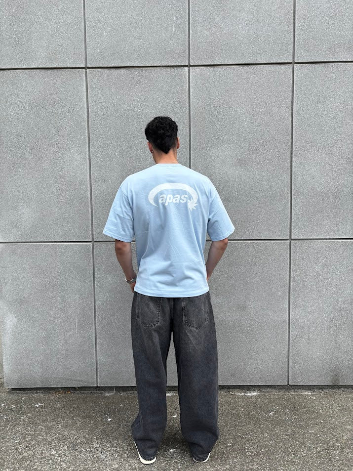 Light blue logo tee